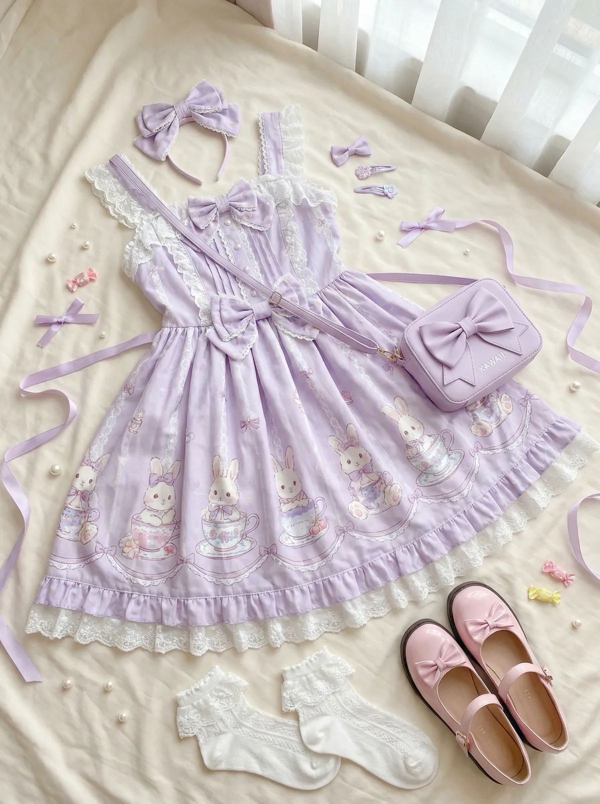 林赛玛丽 Lolita穿搭灵感分享